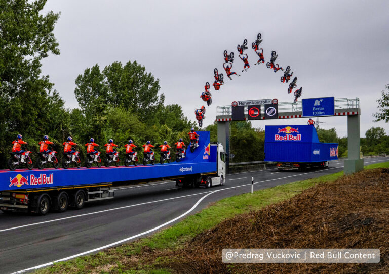 Red Bull Image Motocross Stunt